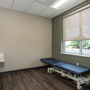 patient exam room at Inspired Physical Therapy, Mechanicsburg, PA